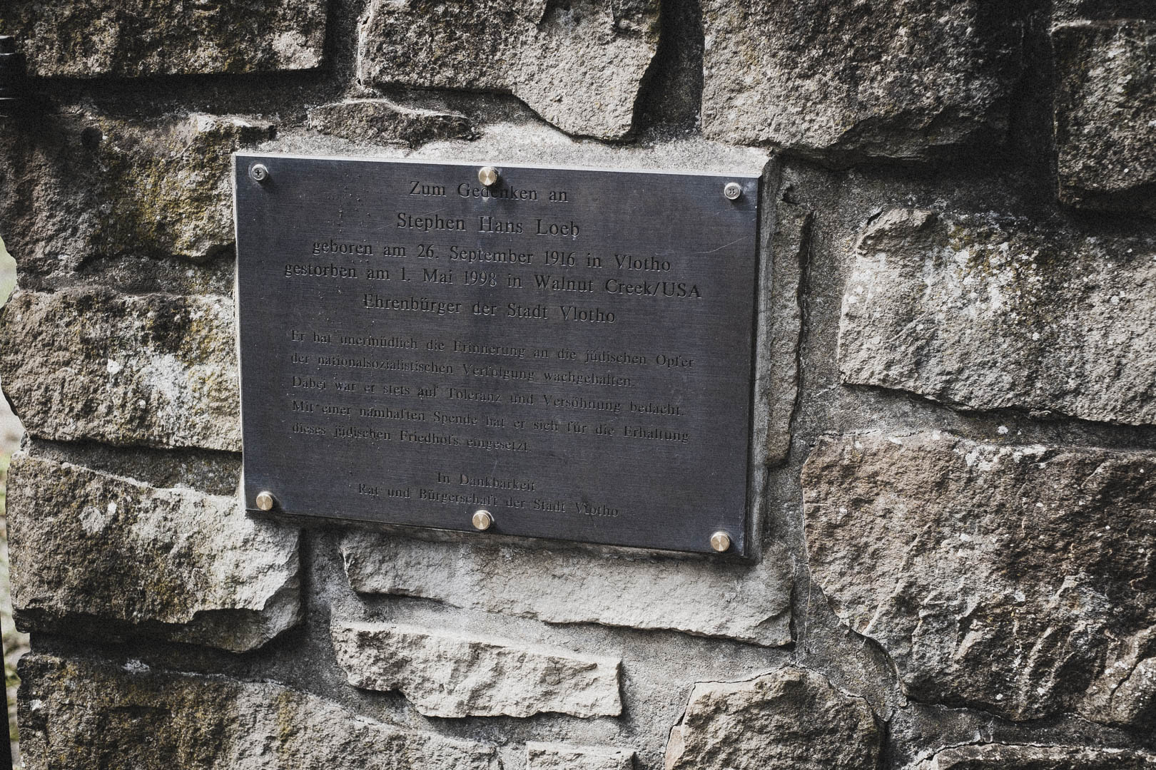 Vlotho, Jüdischer Friedhof
